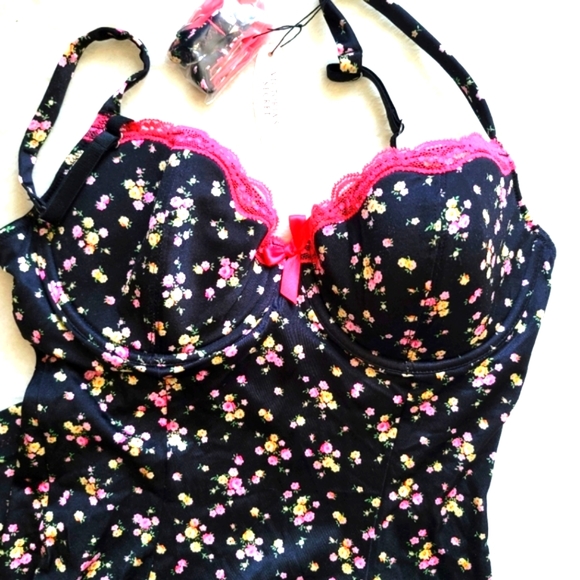 Victoria's Secret Other - NWT Victoria's Secret Sexy Little Things Floral Bustier Lingerie Size 36C